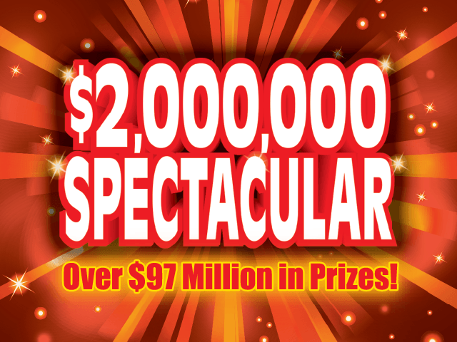 $2,000,000 Spectacular ticket