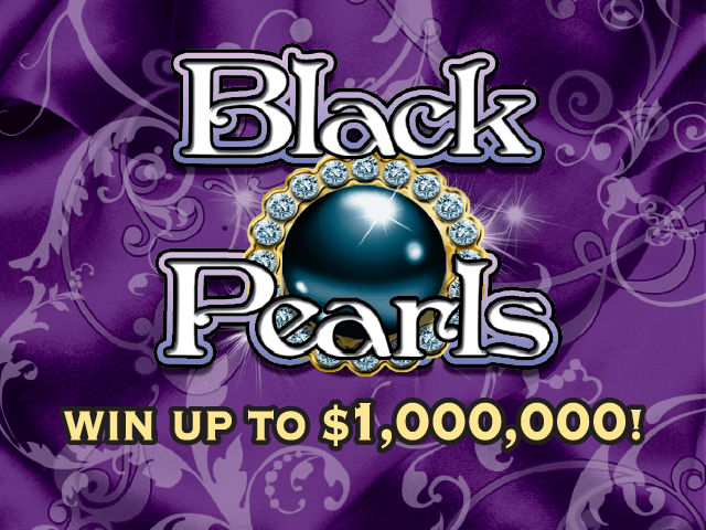 Black Pearls Florida scratch-off ticket