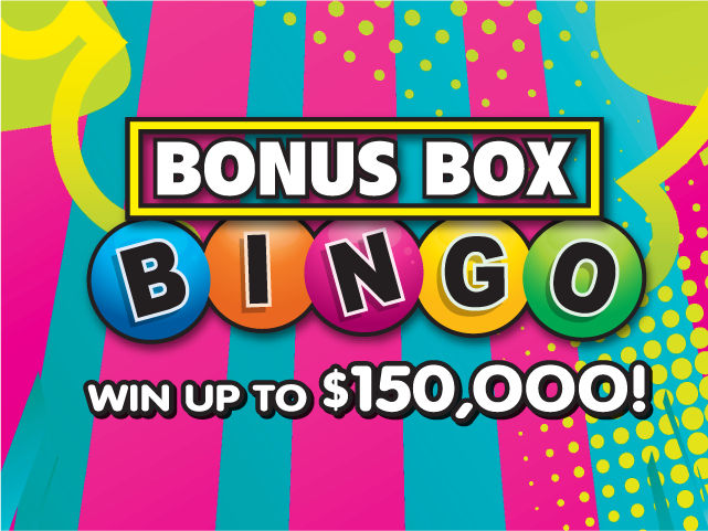 BONUS BOX BINGO ticket