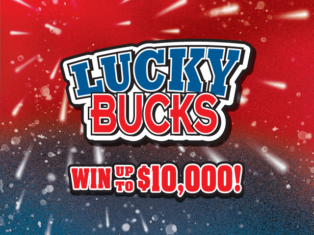 LUCKY BUCKS ticket