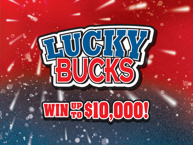LUCKY BUCKS Florida Lottery scratch-off ticket