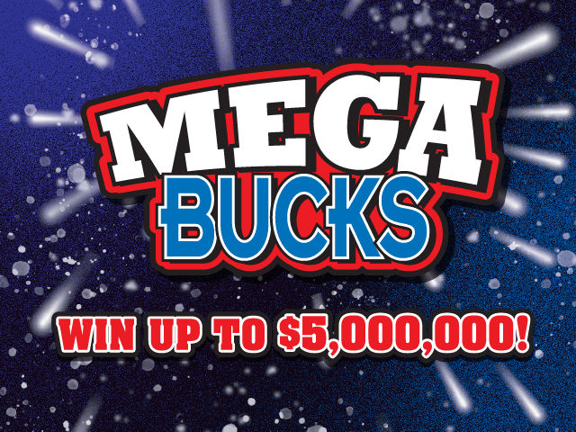 MEGA BUCKS scratcher ticket