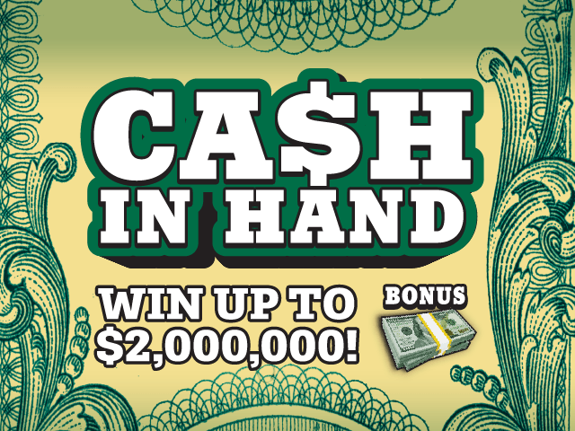 CA$H IN HAND ticket