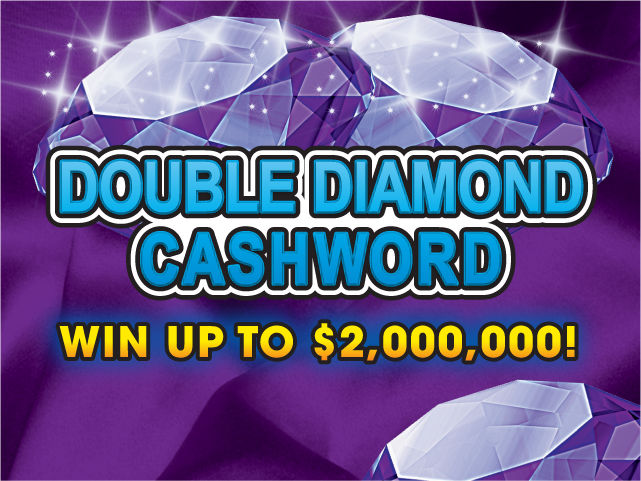 DOUBLE DIAMOND CASHWORD ticket