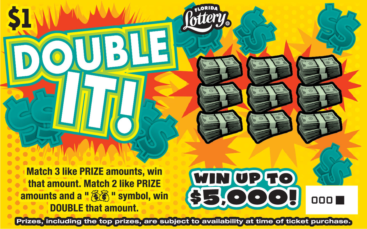 FL Lottery - Double It (#1559) - scratch off odds