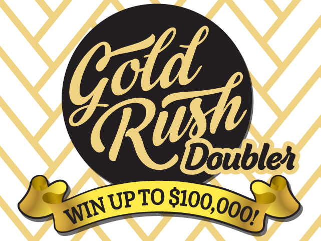 $2 Gold Rush Doubler ticket