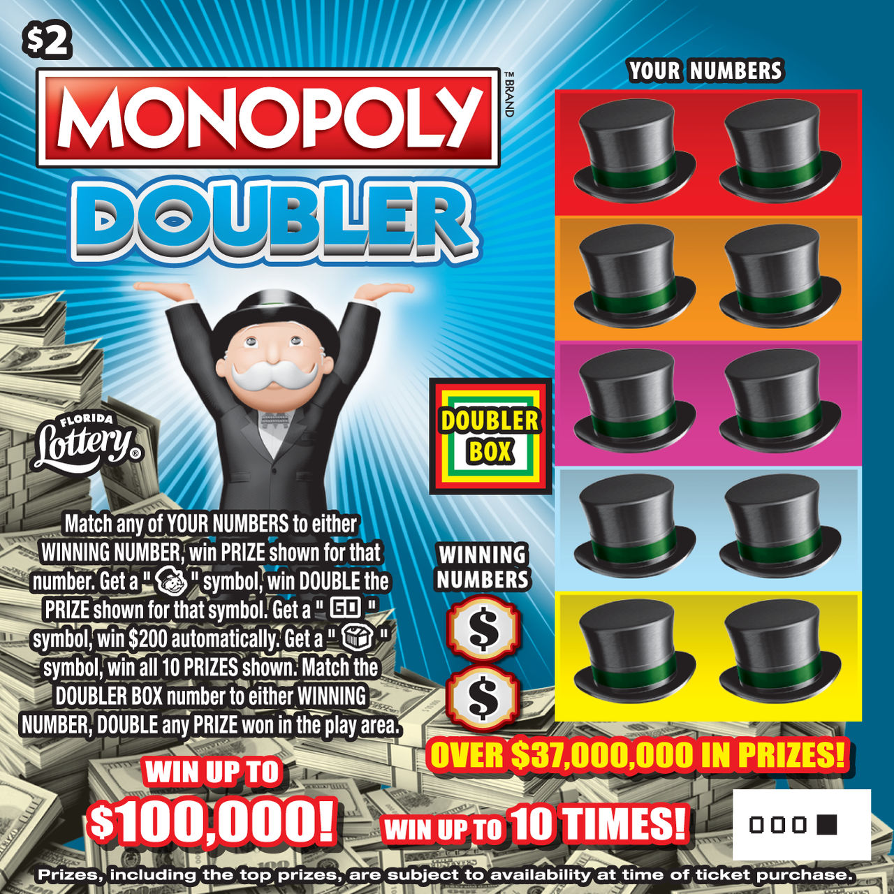 Lotto deals doubler ticket