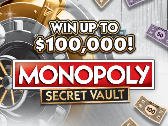 MONOPOLY™ SECRET VAULT  ticket