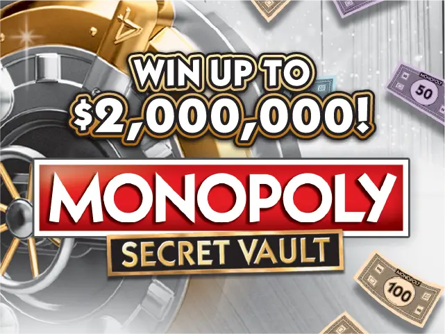MONOPOLY™ SECRET VAULT  ticket