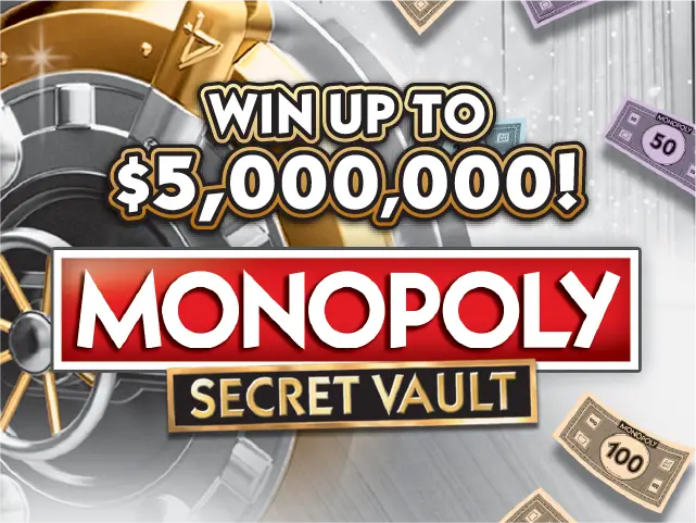 MONOPOLY™ SECRET VAULT  ticket