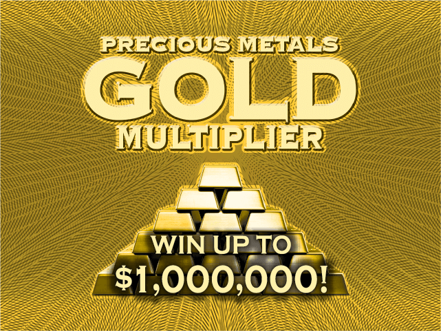 Precious Metals Gold Multiplier ticket