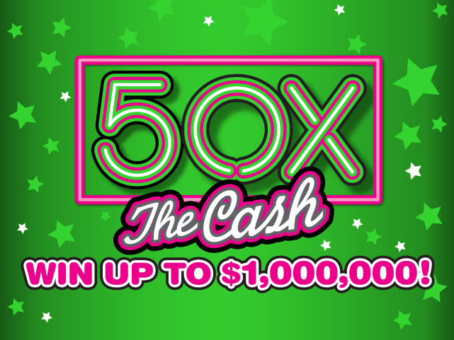 50X The Cash ticket