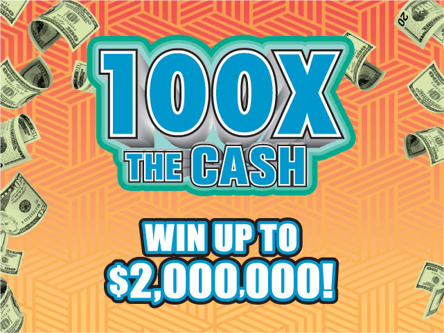 100X THE CASH ticket